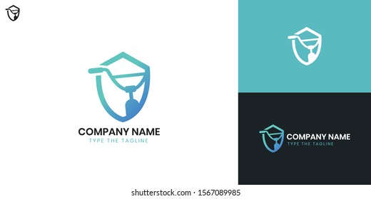 Bicycle logo - All elements on this template are editable with vector software.