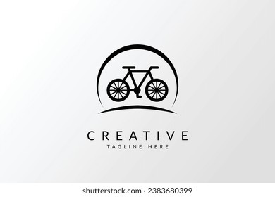 bicycle logo, cycle vector icon