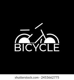 bicycle logo, Cycling Logo, Infinity bike sign symbol logo, Biking, linear, stylish, Bicycle bike, cycling logo vector. Vector template,world bicycle day,Ride to work day l