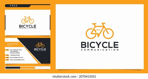 bicycle logo design communication inspiration