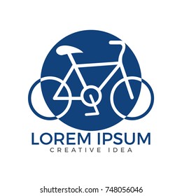 Bicycle Logo Design. Cycle Sport Identity