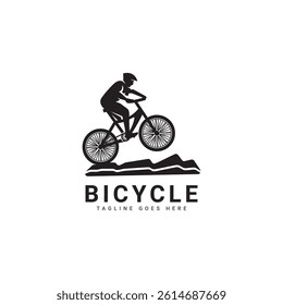 Bicycle Logo Design Inspiration Vector Template