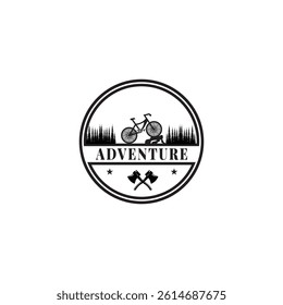 Bicycle Logo Design Inspiration Vector Template
