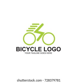 Bicycle Logo Design Template