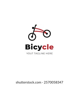 Bicycle logo design template vector