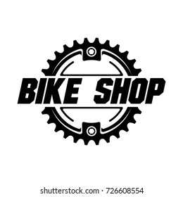 Bicycle logo design. Vector 