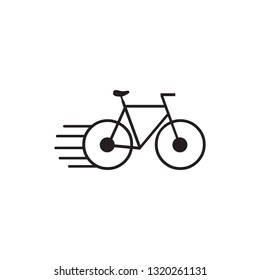 Bicycle logo design vector template