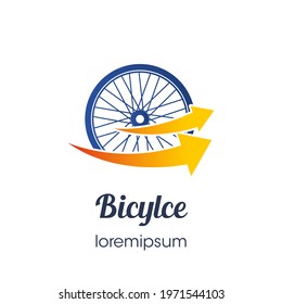 Bicycle logo, icon, or symbol template design
