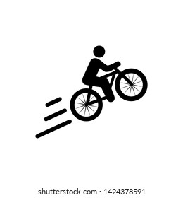 bicycle logo icon vector flat design