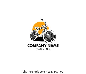 Bicycle logo icon vector template