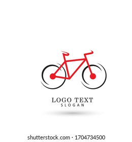 Bicycle Logo. Symbol & Icon Vector Template.