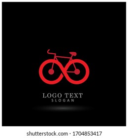 Bicycle Logo. Symbol & Icon Vector Template.