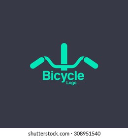 Modelo de logotipo da bicicleta. Loja de bicicletas Identidade de marca corporativa