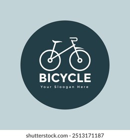 Diseño de la Plantilla del logotipo de la bicicleta para su negocio.