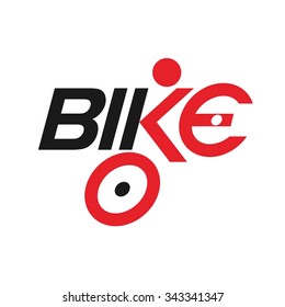 bicycle logo vector. 