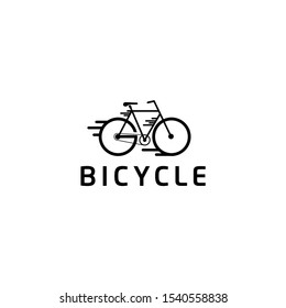 bicycle logo vector graphic design