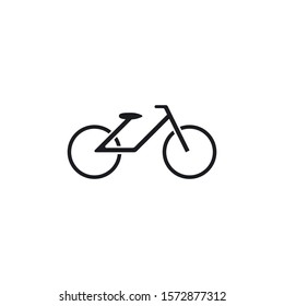 Bicycle logo vector icon template