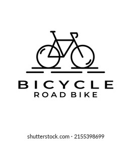 Fahrradlogo, Vektorgrafik-Design