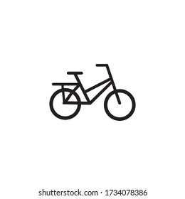 Bicycle logo vector illustration template
