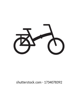 Bicycle logo vector illustration template