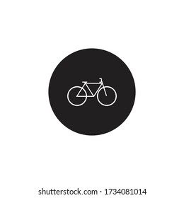 Bicycle logo vector illustration template