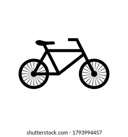 Plantilla de ilustración vectorial del logotipo de bicicleta