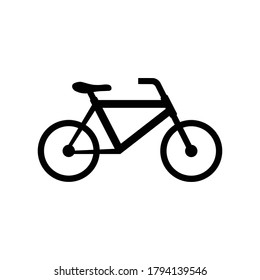 Bicycle Logo, Vektorgrafik-Vorlage
