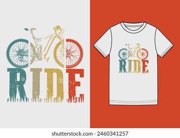 Bicycle Lover T shirt design, Bicycle Rider T shirt Design , Bicycle t shirt vector, vintage cycling t shirt, typography Bicycle