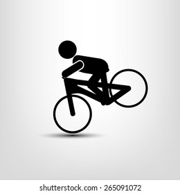 bicycle ,man