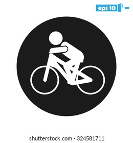 bicycle, man