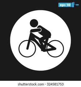 bicycle, man