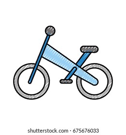 bicycle mountain isolated icon
