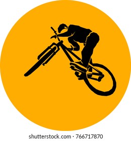 bicycle mtb trick jump