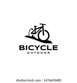 Bicycle Outdoor Logo Simple Symbol