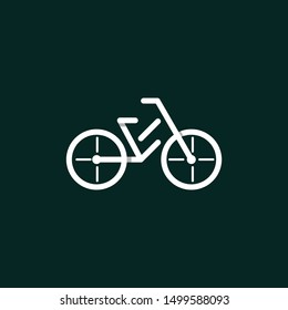 Bicycle Outline Equipment Modern Logo