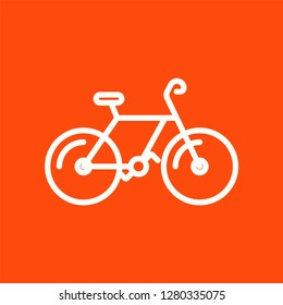 Bicycle outline icon