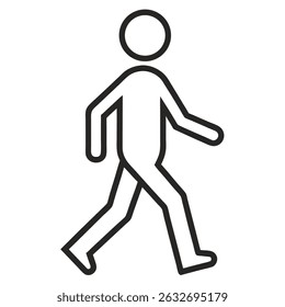 bicycle outline icon on white background
