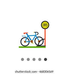 Bicycle Parking Icon