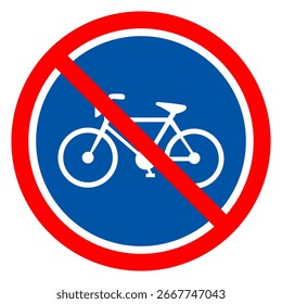 Bicycle Parking Symbol Sign, Vector Illustration, Isolate On White Background Label.EPS10