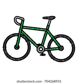bicycle race isolated icon
