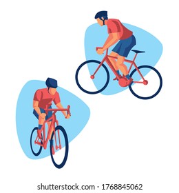 bicycle racer sports cycling athletes