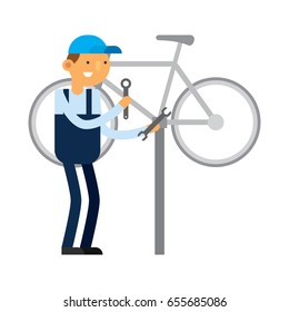 Bicycle repair guy