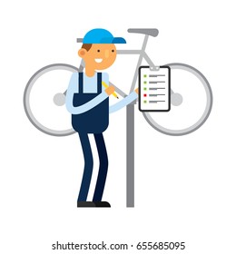 Bicycle repair guy