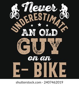 Bicycle ride or cycling typography or graphics tshirt design 