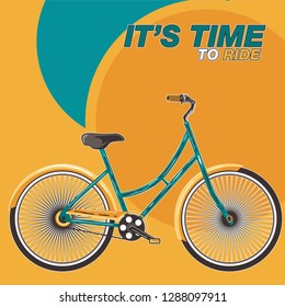 Bicycle Ride More Vector illustration - Vector