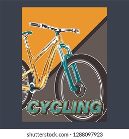 Bicycle Ride More Vector illustration - Vector