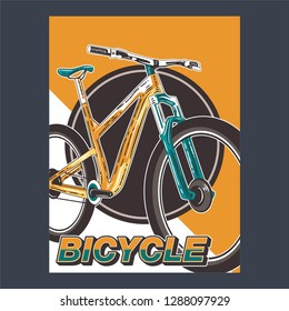 Bicycle Ride More Vector illustration - Vector