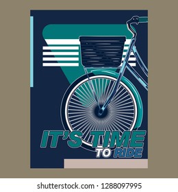 Bicycle Ride More Vector illustration - Vector