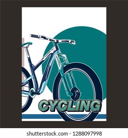 Bicycle Ride More Vector illustration - Vector