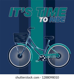 Bicycle Ride More Vector illustration - Vector